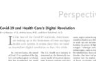 [논문] 코로나의 시대, 의료는 디지털 혁신을 받아들여야 한다